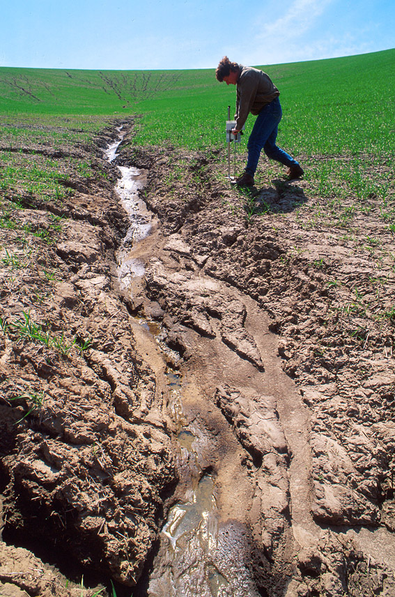 ерозия на почвата от земеделска дейност