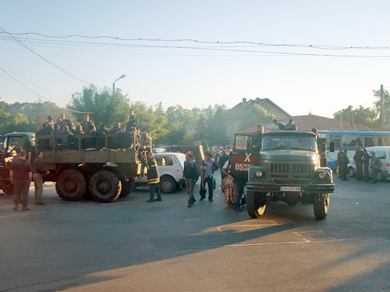 пожар в Бистришко бранище